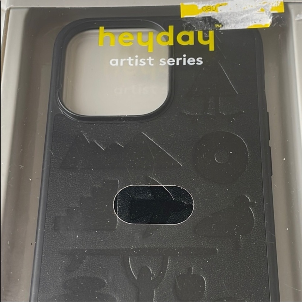 Heyday Black Phone‎ case Artist Series IPhone 15 Pro Max - Picture 4 of 5